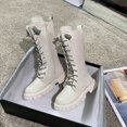 thumbnail image 2 of Girl‘s Boots 2024 Spring and Autumn New Arrival Rhinestone Princess Boots Winter Knight High Boots Martin Boots Long Boots, 2 of 6