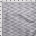 thumbnail image 3 of oneOone Georgette Viscose Fabric Chevron Ikat Print Fabric BTY 42 Inch Wide, 3 of 4