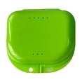 thumbnail image 1 of Petite Dentier avec Trous Reteneur Reteneur Rangement pour Dentier Plateau Molaire, 1 of 8