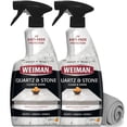 thumbnail image 2 of Weiman Quartz Countertop Cleaner and Polish - 24 Ounce (2 Pack w/MicroFiber Towel Included) - Clean and Shine Your Quartz Countertops Islands and Stone Surfaces with UV Protection, 2 of 4