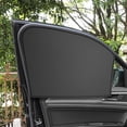 thumbnail image 2 of AMERTEER 2Pcs Car Window Sun Shade Privacy Magnetic Car Window Curtain Breathable Sun Protection Front and Rear Window  for Baby Sleeping Car Interior Accessories for Most Cars, 2 of 11