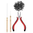 thumbnail image 2 of lionlar 500x Rings Beads Plier Hook Pulling Needle Tools 1 1, 2 of 6
