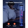 thumbnail image 2 of KFFKFF Sensory Bubble Tube Lamp, 2.67 ft Bubble Fish Tube, Sensory Aquarium Lamp with 6 Floating Fish & 16 Color Effects, Remote Control, 2 of 9