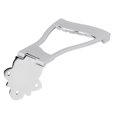 thumbnail image 4 of Guitar Tailpieces, Hollow Body Open Accessories Bridge Tailpiece Replacement Metal  For Musical Instrument For Jazz Silver, 4 of 8