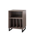 thumbnail image 1 of Turntable Stand, Distressed Gray Oak, 1 of 8