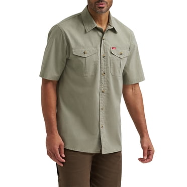 Chemise tissée à manches courtes Heritage pour hommes Wrangler®
