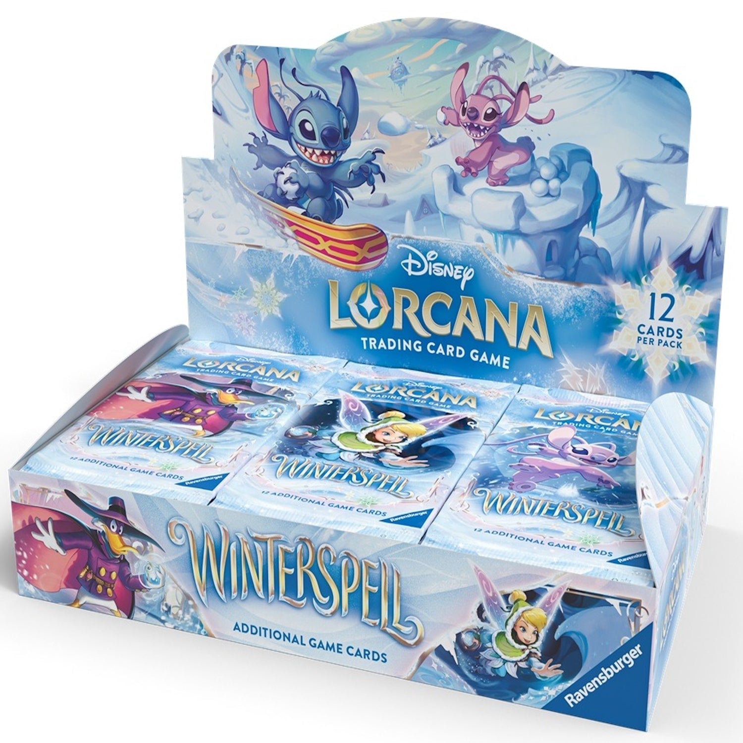 Disney Lorcana TCG : Boîte de Boosters Winterspell - 24 Paquets