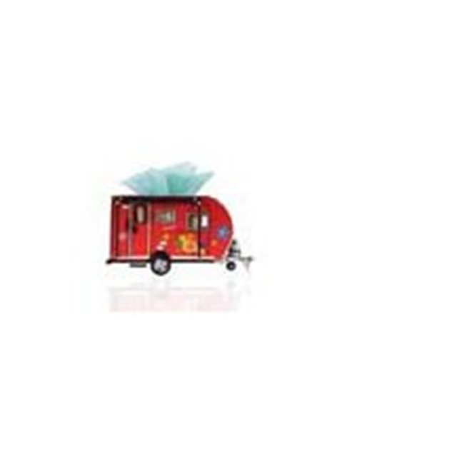 Old Modern Handicrafts AJ084 Porte-Mouchoirs de Remorque Rouge - Multicolore