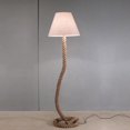 thumbnail image 2 of Modern Home Nautical Pier Rope Floor Lamp, 2 of 2