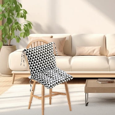 EGNMCR High Back Chair Cushion Indoor And Outdoor Porch Wags Cushion Rainproof Rocking Chair Cushion All-Weather Replacement Cushion Chairs Cushion