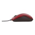 thumbnail image 4 of Verbatim 70234 Silent Corded Optical Souris pour Ordinateur Portable Ergonomique & Mac, Rouge, 4 of 5