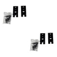 thumbnail image 3 of Transemion Metal Securely Install Speakers With Strong Hardness Wall Mount Replacement Brackets Strong black 2Set, 3 of 6