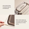 thumbnail image 3 of Langgg Warm And Convenient Bento Lunch Box For Office And School Easy To Clean Portable Electric Lunch Box khaki Heating bag, 3 of 6