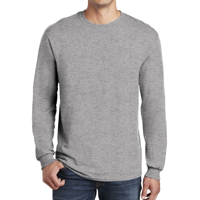 Gildan - T-Shirt à Manches Longues en Coton Épais