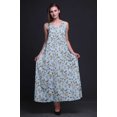 thumbnail image 4 of Bimba Robe Longue Décontractée pour Femme en Rayonne à Bretelles Spaghetti, Maxi d'Été, Robe Soleil - Moyen, 4 of 4