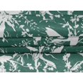 thumbnail image 4 of oneOone Tissu Velours Vert Sarcelle Poussiéreux Feuilles Matériel de Robe Tissu Imprimé Tissu au Mètre 58 Pouces de Large, 4 of 5