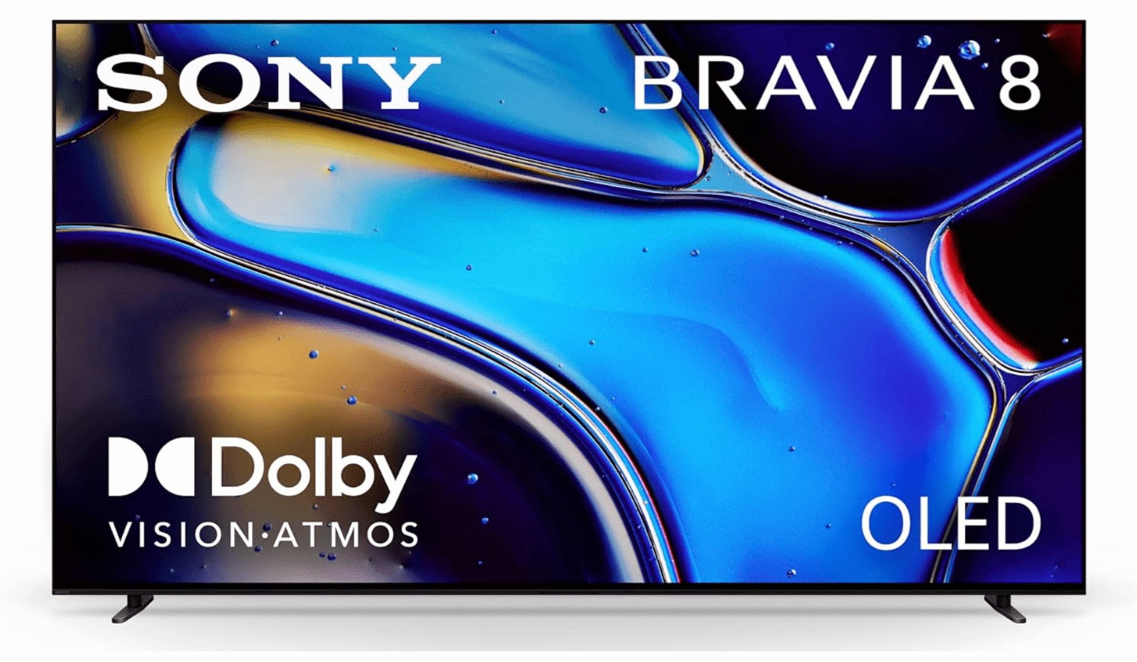 Sony K-65XR80 BRAVIA 8 65" 4K UHD HDR OLED Smart Google TV - 2024 (Factory Refurbished)