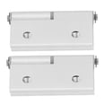 thumbnail image 2 of Charnière de Porte, 2 Pcs Charnières en Aluminium Haute Résistance Anti-Poussière pour Meubles, 2 of 8