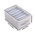 thumbnail image 3 of Meitianfacai Clothes Organizer Storage Box, Foldable Clothing Storage Box Wardrobe Classification Container Household Clothing Bedroom Socks Pants Drawer Organizers, 3 of 7
