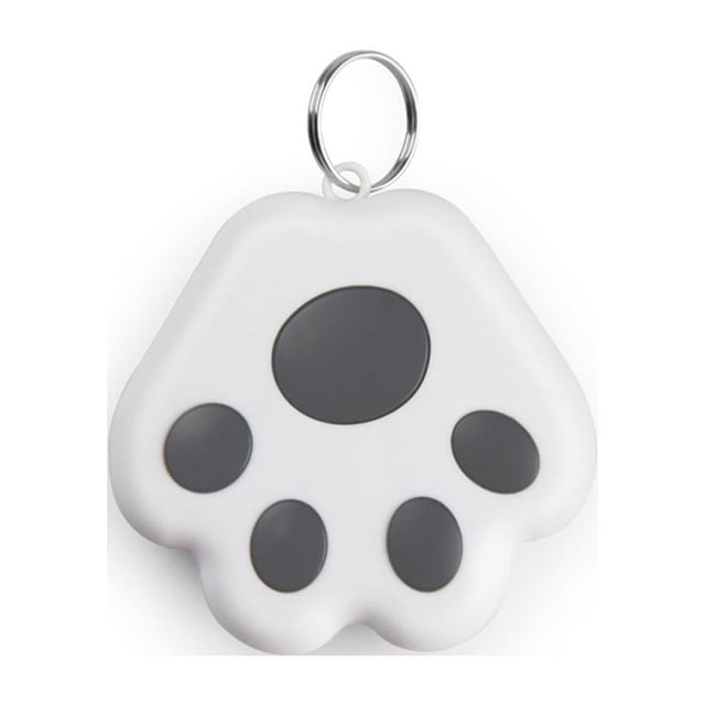 Bluetooth Animaux de Compagnie Anti Perdu Porte-Clés Smart GPS Chien Locator Alarme Collier Traceur (Noir)