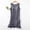 Grey, variant on Sakmal Casual Moomoo Womens Pink Plus Size Long Cotton Mumu Dress Solid Sleeveless Sleep Tanks for Women