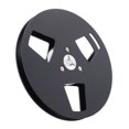 thumbnail image 1 of Empty Tape Reel, 3 Holes 1/4 5 Inch Open Reel Sound Tape Empty Reel, Aluminum Alloy Universal for Reel to Reel for NAGRA and Studer  Reel to Reel Recorder 1/4 Inch Tape, 1 of 7