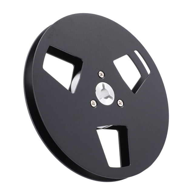 Empty Tape Reel, 3 Holes 1/4 5 Inch Open Reel Sound Tape Empty Reel, Aluminum Alloy Universal for Reel to Reel for NAGRA and Studer Reel to Reel Recorder 1/4 Inch Tape