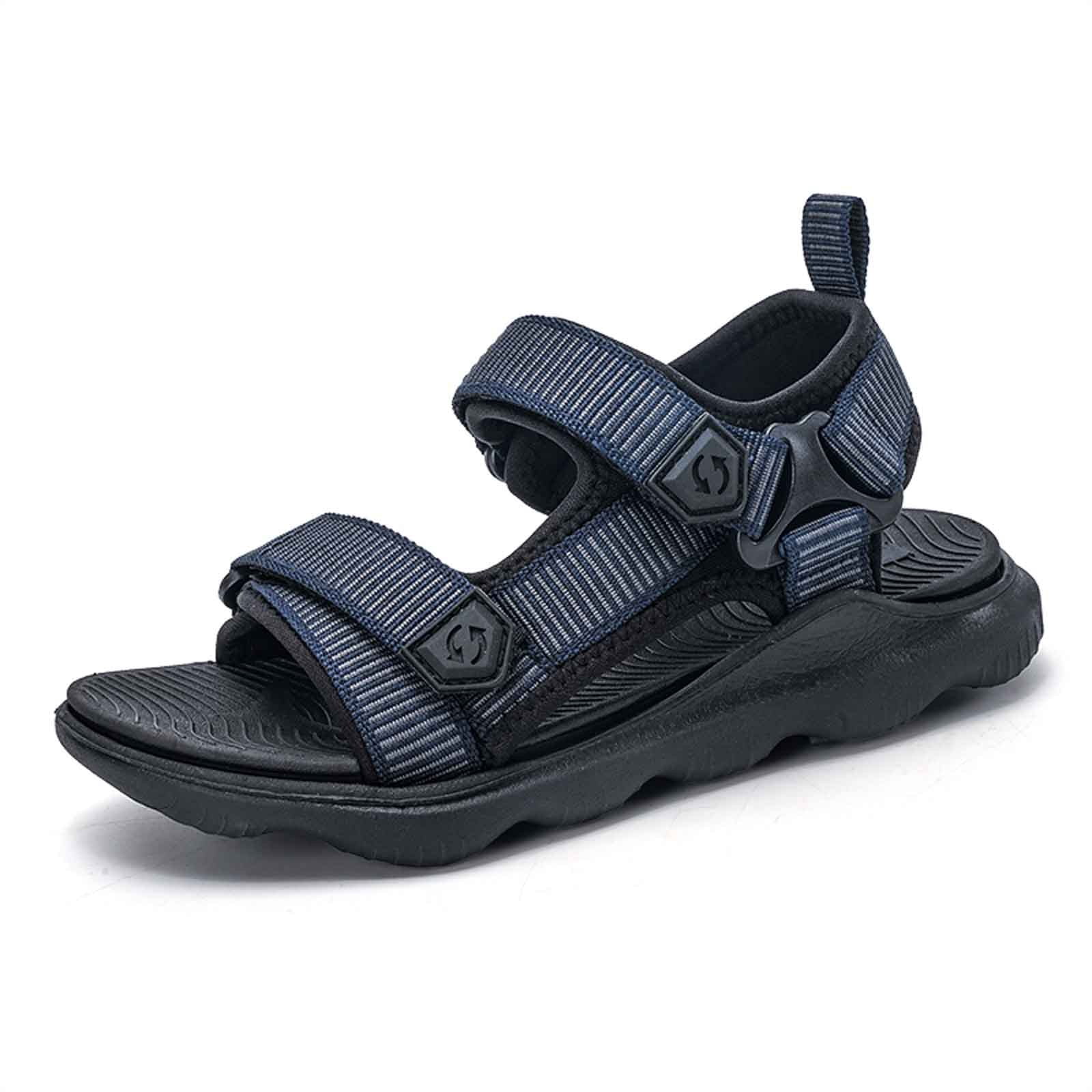Sandales pour Grands Garçons pour Activités de Plein Air, Tenue Décontractée, Design Fixe, Chaussures d'Été Durables pour Enfants, Taille 9-9,5t