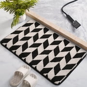 Dvkptbk Bathroom Rugs Non Slip Washable, Super Absorbent Non Slip Bath Mat, Machine Washable, Microfiber Quick Dry, Bath Rugs for Floor, Tub and Shower, Home Decor Accessories