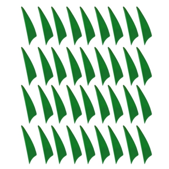 Chasse à l'Arc Recurve Fletching 1,75 Po Fletches Cible Vert