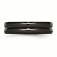 thumbnail image 3 of Titanium Black Ti Domed 6mm polished Band Size 10, 3 of 3