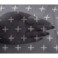 thumbnail image 4 of oneOone Viscose Chiffon Fabric Plus Sign Kasuri Print Fabric BTY 42 Inch Wide, 4 of 4