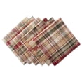 thumbnail image 1 of Design Imports CAMZ37781 Give Thanks Plaid Napkin Set - Set of 6, 1 of 1