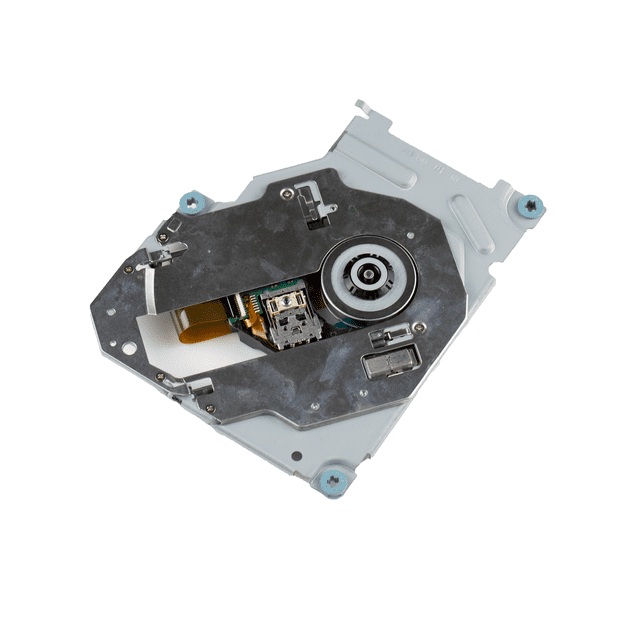 Lecteur d'Objectif Laser de Remplacement avec Plateau compatible avec les Modèles Xbox One DG-6M1S, DG-6M2S et HOP-B150. le Composant Présente un Objectif et un Plateau Laser de Haute Qualité Conçus pour Réduire les Erreurs de Lecture sur Disque, les Temps de Chargement Lents et les Gelages de l'Écran. l'Assemblage Argent et Noir Comprend des Connecteurs Visibles et des points de Montage, Convient à l'Installation sur le Lecteur original.