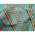 thumbnail image 3 of oneOone Silk Tabby Fabric Multicolor Stripe Printed Fabric 1 Yard 42 Inch Wide, 3 of 3