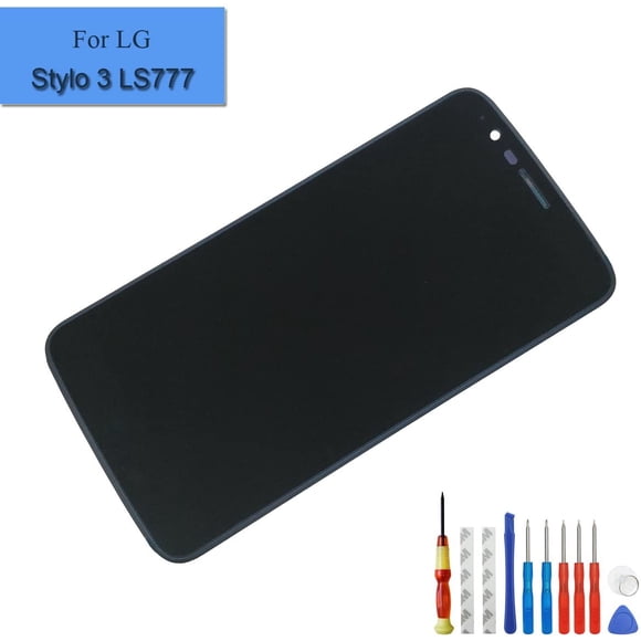 Melphyreal LG Stylo 3 LS777 L83BL L84VL M430 5.7" LCD Replacement Display Touch Screen Digitizer Frame Assembly