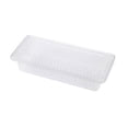 thumbnail image 1 of Récipient de Stockage Alimentaire Transparent Multifonctionnel Empilable Accessoires de Conservation de Réfrigérateur avec Égouttoir, 1 of 8