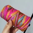 thumbnail image 2 of 300g Cotton Rainbow Yarn for Knitting DIY  Soft Wool  Crochet Bag String Section  Dyed Colored  Weaving Thread  Puffy Chunky, 2 of 7