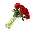 thumbnail image 4 of 10pcs Artificial Rose Flower Simulation Floral Decor Home Office Wedding Cloth Fake Flower  Purple, 4 of 8
