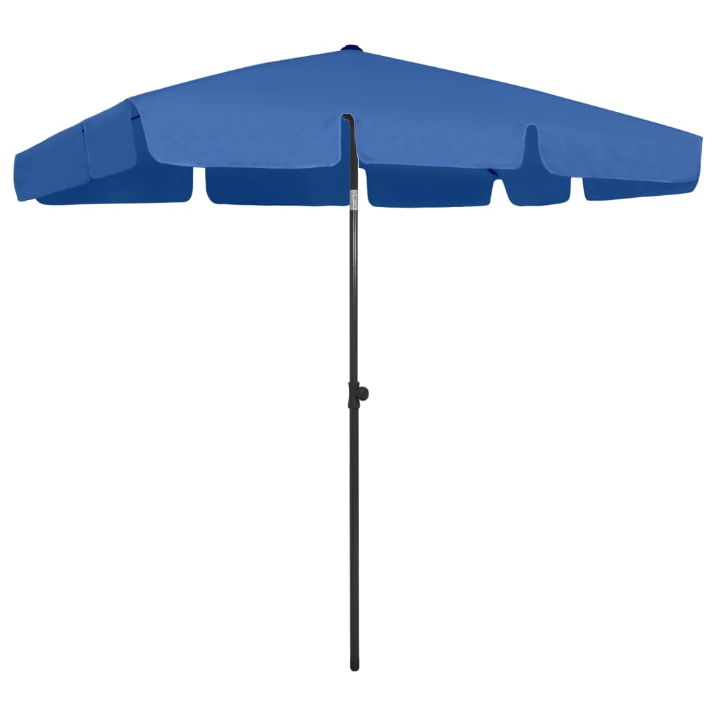 vidaXL Parasol Extérieur Hauteur Réglable Inclinable pour Jardin