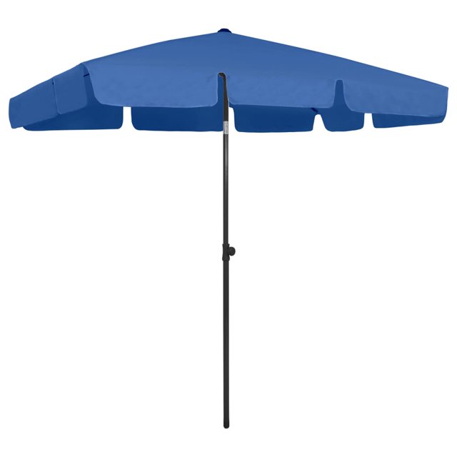 vidaXL Parasol Extérieur Hauteur Réglable Inclinable pour Jardin