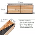 thumbnail image 2 of 18" x 72" Planter Box - 24" TALL, 2 of 11
