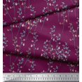 thumbnail image 3 of Soimoi Poly Georgette Fabric Artistic Floral Print Fabric by The Yard 52 Inch Wide, 3 of 3