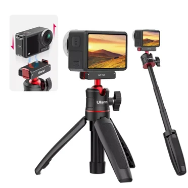 Ulanzi MT-50 Trépied Magnétique Extensible pour DJI Osmo Action 3/4 – Trépied Portable et Polyvalent pour Créateurs de Contenu