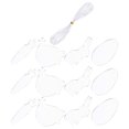 thumbnail image 3 of Weiweiguan 12Pcs Easter Themed Blank Board DIY Painting Pendant Kids Drawing Accessory, 3 of 6