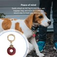 thumbnail image 2 of For Apple AirTag Leather Loop Holder Keyring Carry Pet Tag Tracker Case Air Z9Z5, 2 of 9