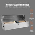 thumbnail image 3 of VEVOR Heavy Duty Aluminum Truck Bed Tool Box, Diamond Plate Tool Box with Side Handle and Lock Keys, Storage Tool Box Chest Box Organizer, 3 of 9