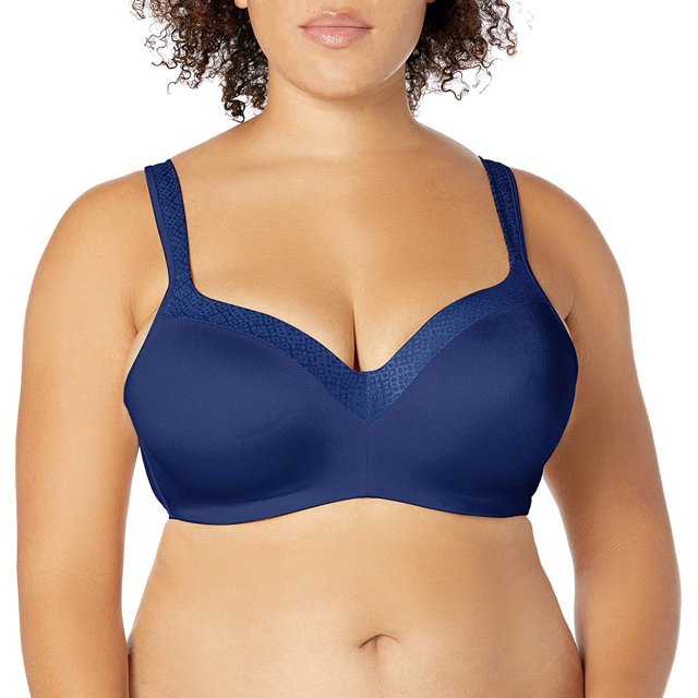 Playtex Womens Secrets Body Revelation Underwire Bra, 38DD, In The Navy 2