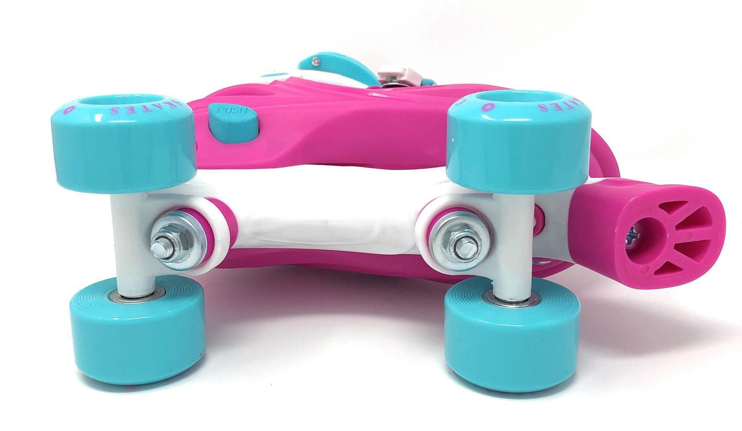 Chicago Skates – Patins à roulettes rose ajustables pour filles, taille J10-J13