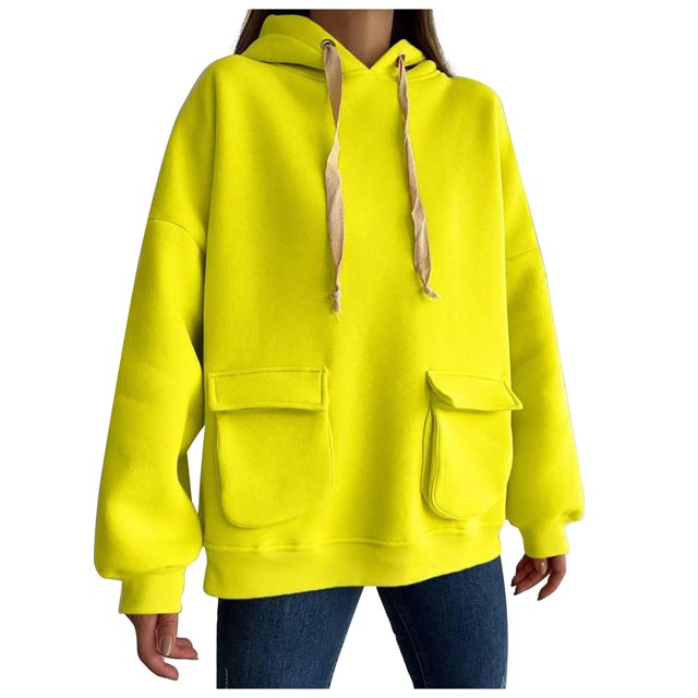 Hauts Col en V pour Femmes Femmes Polyvalent Couleur Unie Manches Longues Col Rond Poche Hauts Tempérament Hauts Col Hauts pour Femmes Manches Courtes Hauts pour Femmes Hauts Femmes Manches Longues